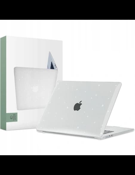 Etui Tech-Protect Smartshell Apple MacBook Air 15 2023 Csillogó Átlátszó