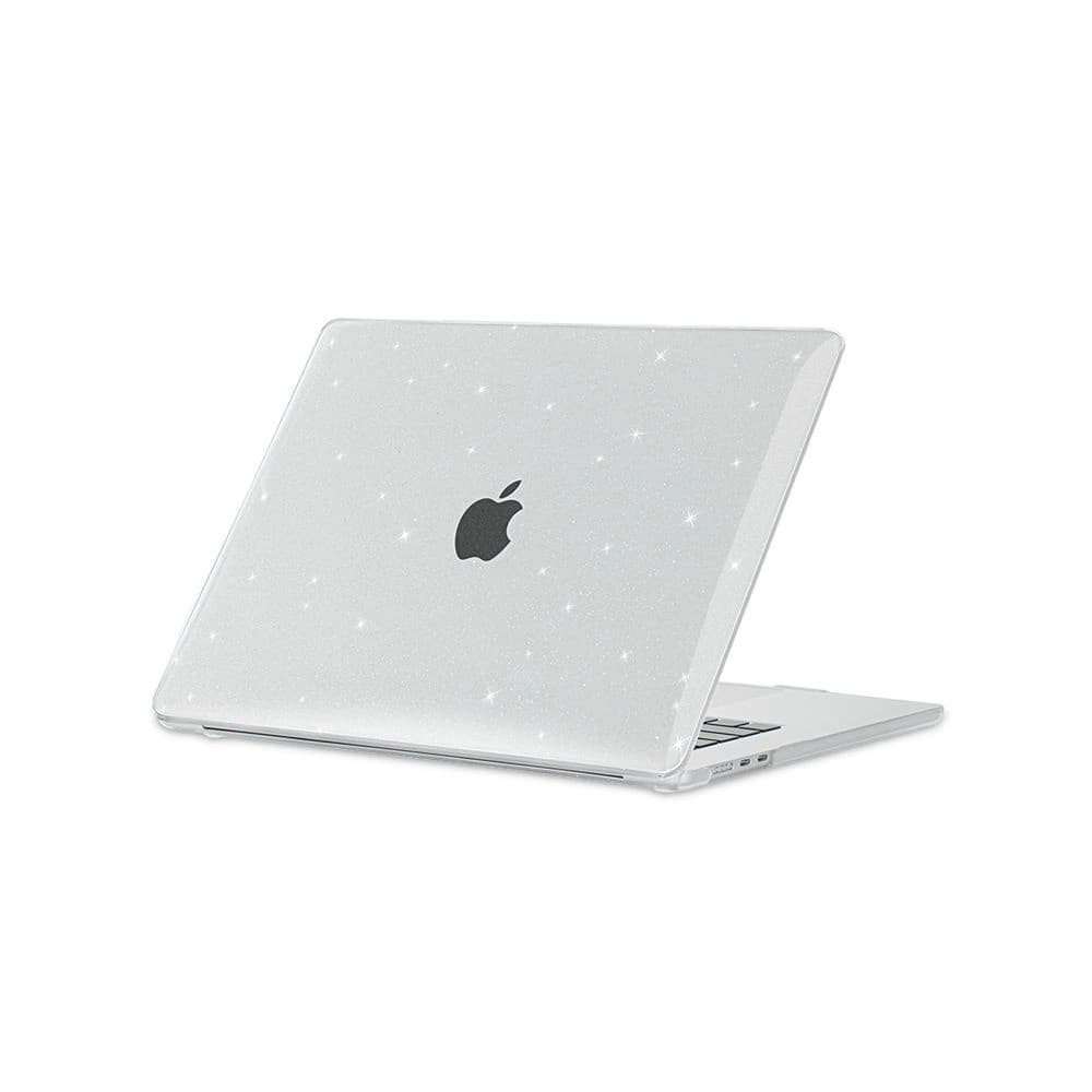 Tech-Protect Apple Tasche Smartshell MacBook Air 15 2023 Glitter Klar - 2