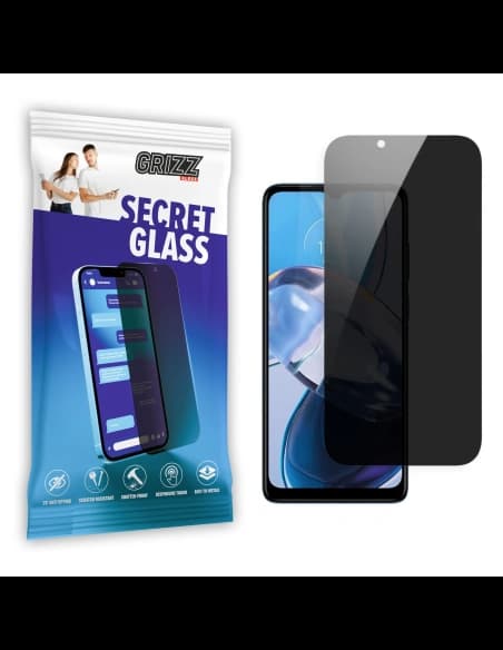 GrizzGlass Matte SecretGlass Motorola Moto E22