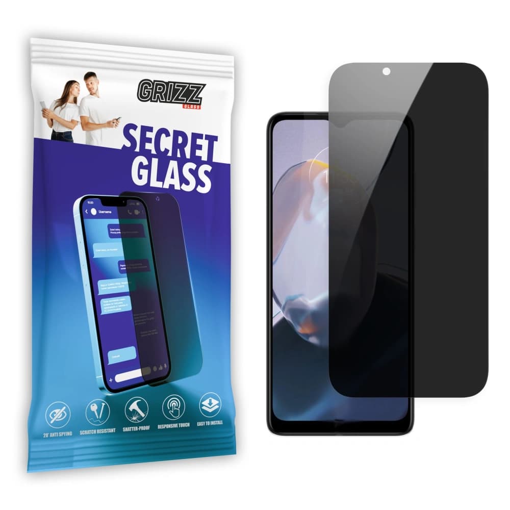GrizzGlass Matte SecretGlass Motorola Moto E22i - 1