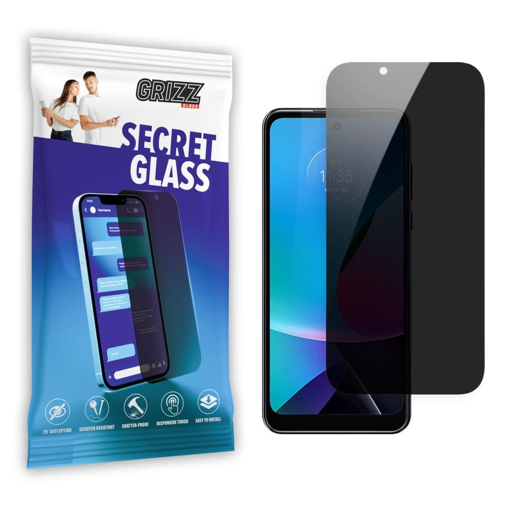 GrizzGlass Matte SecretGlass Motorola Moto G 5G Plus - 1