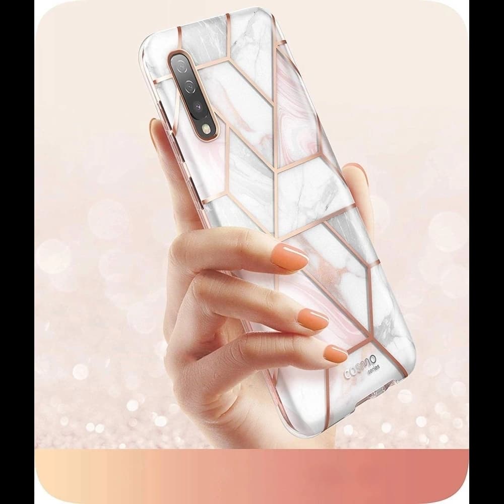 Etui Supcase Cosmo Galaxy A50/A30s Marmură - 4
