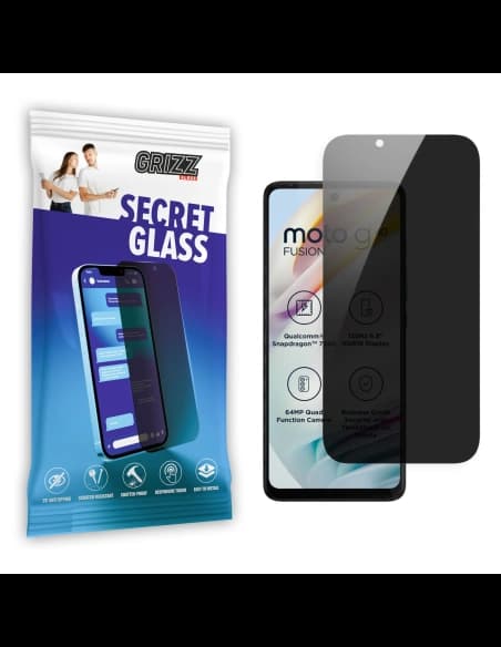 GrizzGlass Matte SecretGlass Motorola Moto G40 Fusion