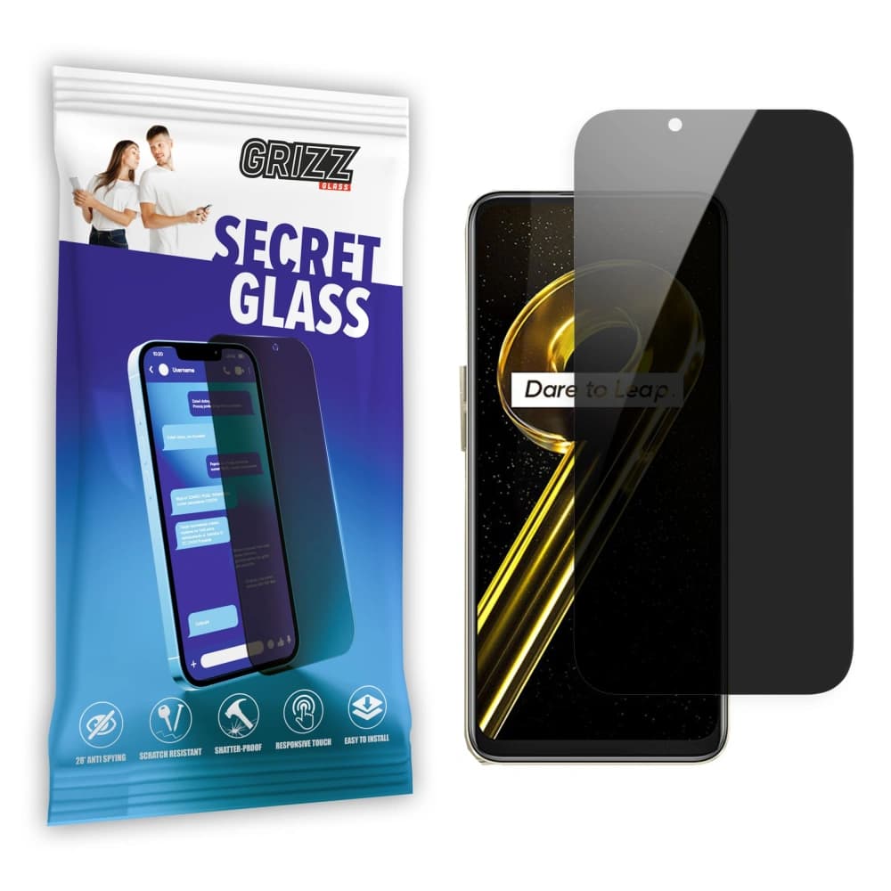 GrizzGlass Matte SecretGlass Realme 9 4G-hez - 1