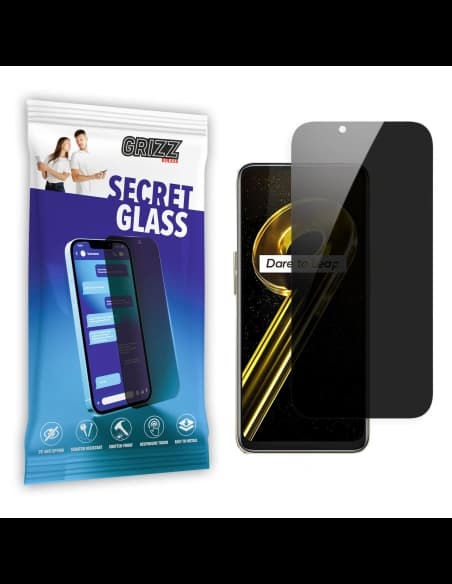 GrizzGlass Matte SecretGlass Realme 9 5G-hez