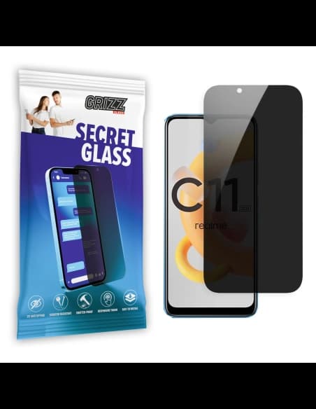 GrizzGlass Matte SecretGlass Realme C11-hez