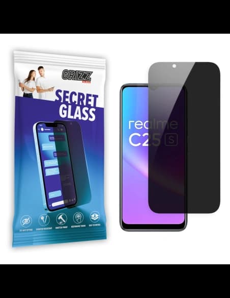GrizzGlass Matte SecretGlass Realme C25s-hez