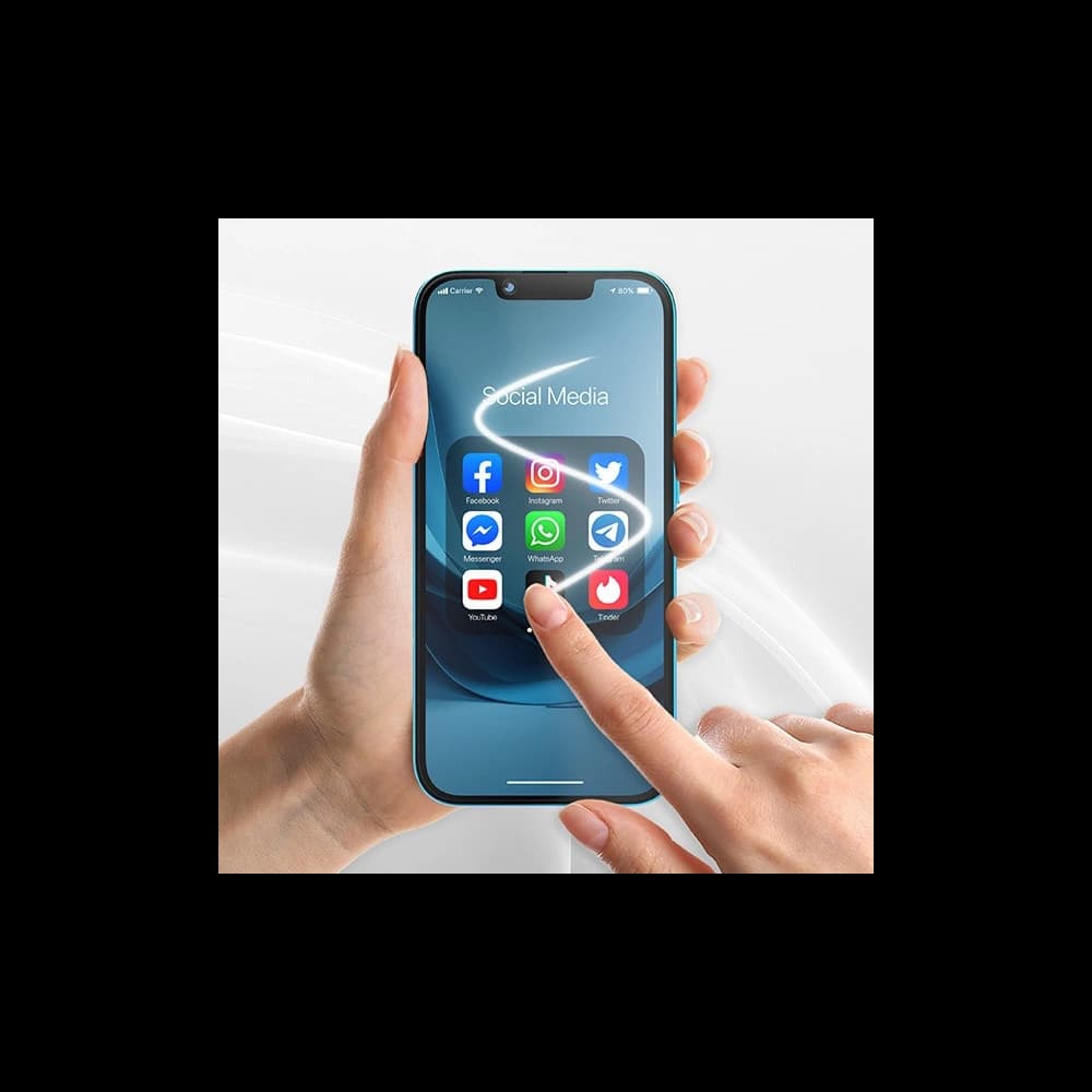 GrizzGlass Matte SecretGlass Realme GT 2 5G-hez - 4