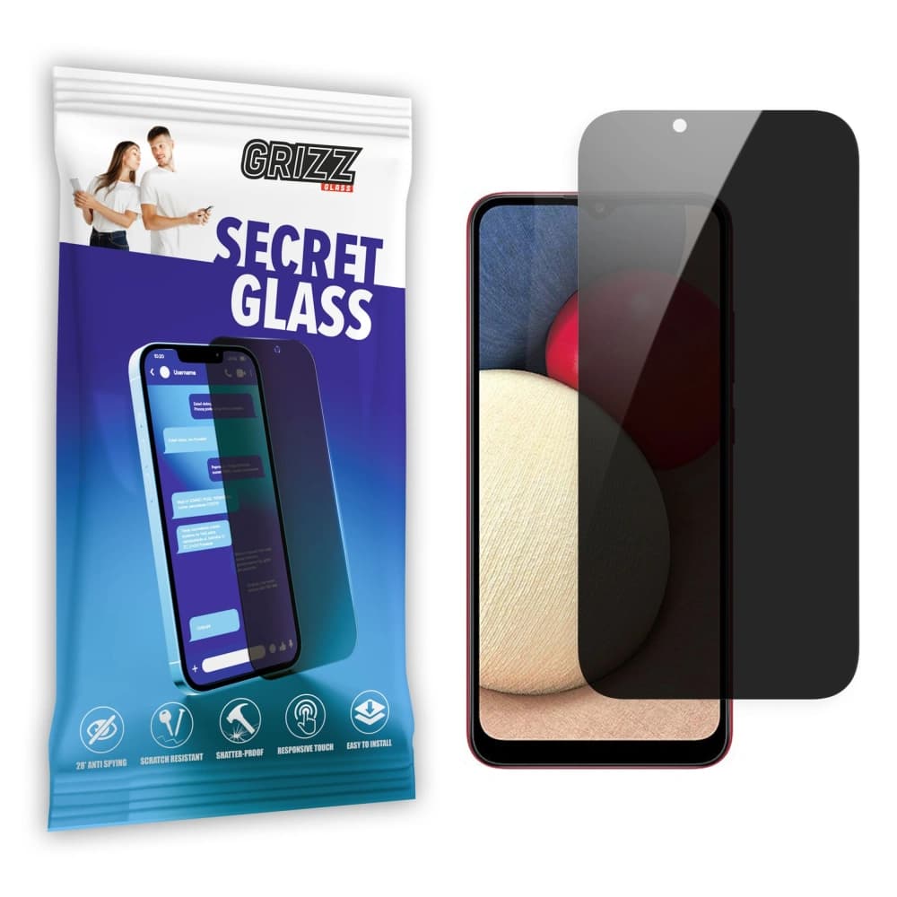 GrizzGlass Matte SecretGlass Samsung Galaxy A02s - 1