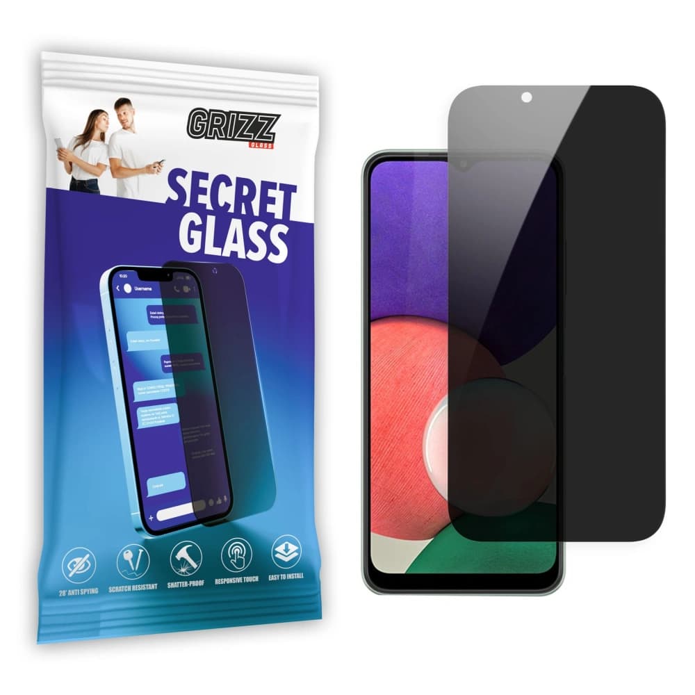 GrizzGlass Matte SecretGlass Samsung Galaxy A22 - 1