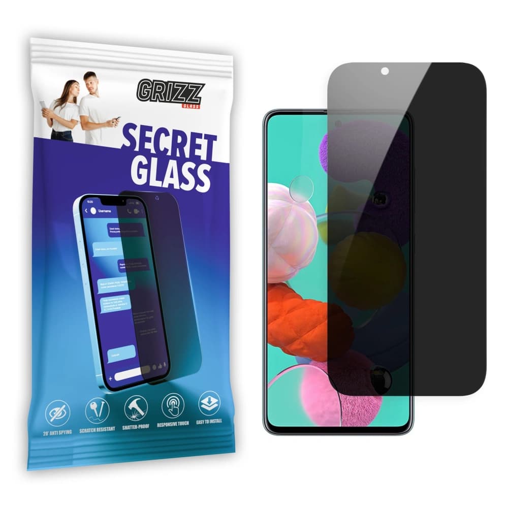 GrizzGlass Matte SecretGlass Samsung Galaxy A71 5G - 1