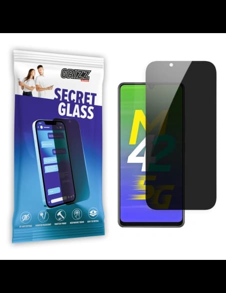GrizzGlass Matte SecretGlass Samsung Galaxy M42 5G