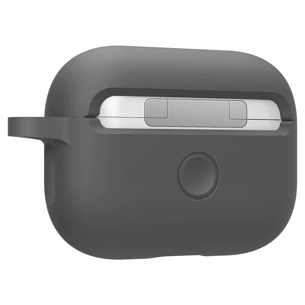 Spigen Carcasă Silicone Fit Airpods Pro Charcoal - 4