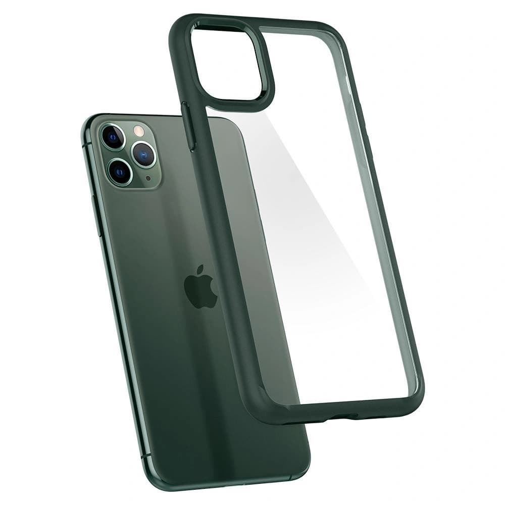 Spigen Apple Husă Ultra Hybrid iPhone 11 Pro Midnight Green - 2