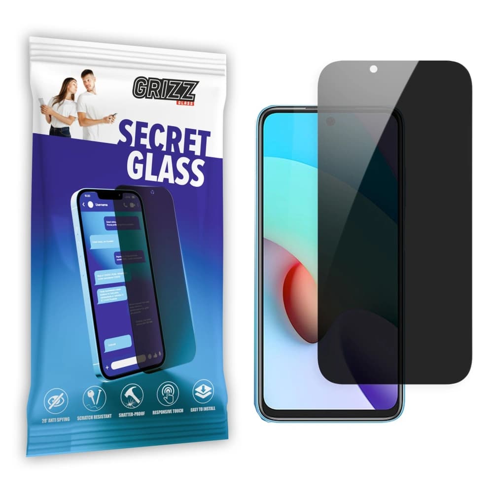 GrizzGlass Matte SecretGlass-hoz Xiaomi Redmi 10C-hez - 1