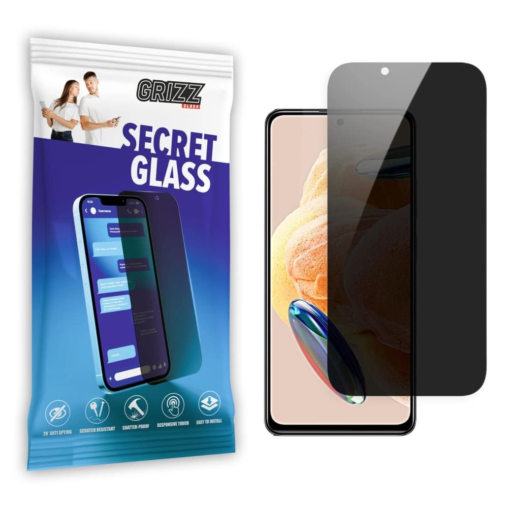 GrizzGlass Matte SecretGlass Xiaomi Redmi Note 12 Pro 4G - 1