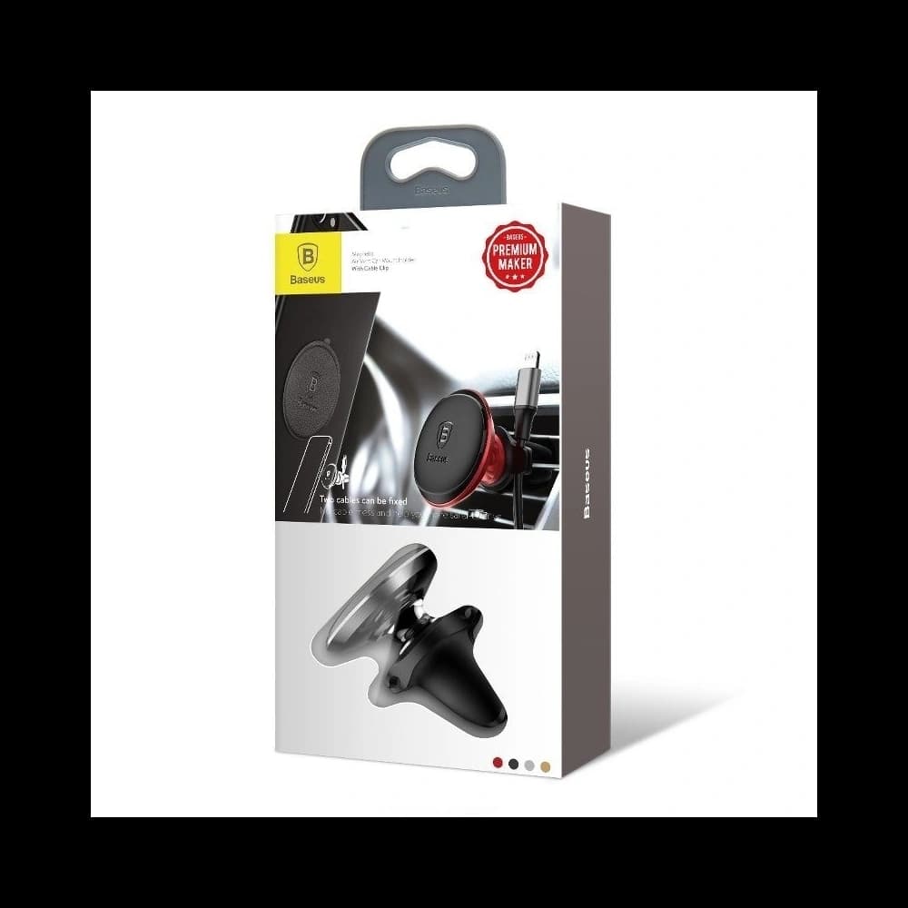 Magnetul suport auto pentru grilă Baseus Magnetic Air Vent (negru) - 9