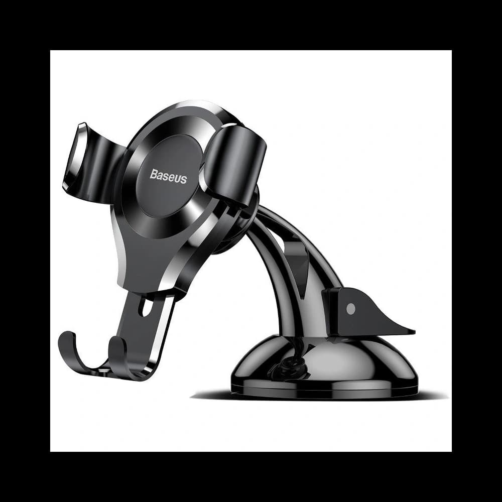 Baseus Osculum Dashboard Gravity Car Mount Black - 1