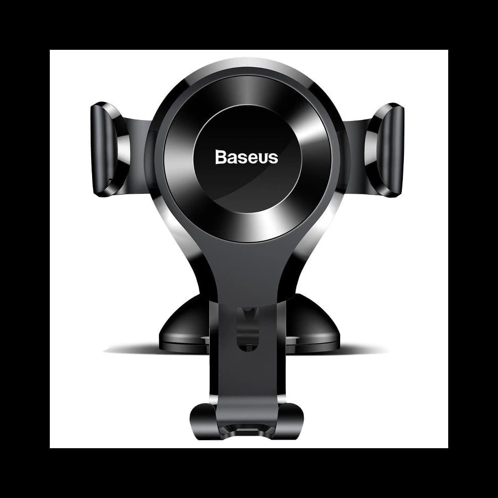 Baseus Osculum Dashboard Gravity Car Mount Black - 2