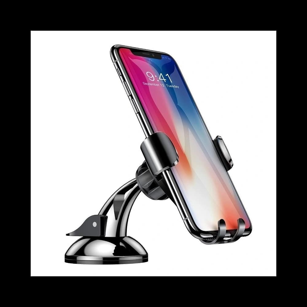 Baseus Osculum Dashboard Gravity Car Mount Black - 5