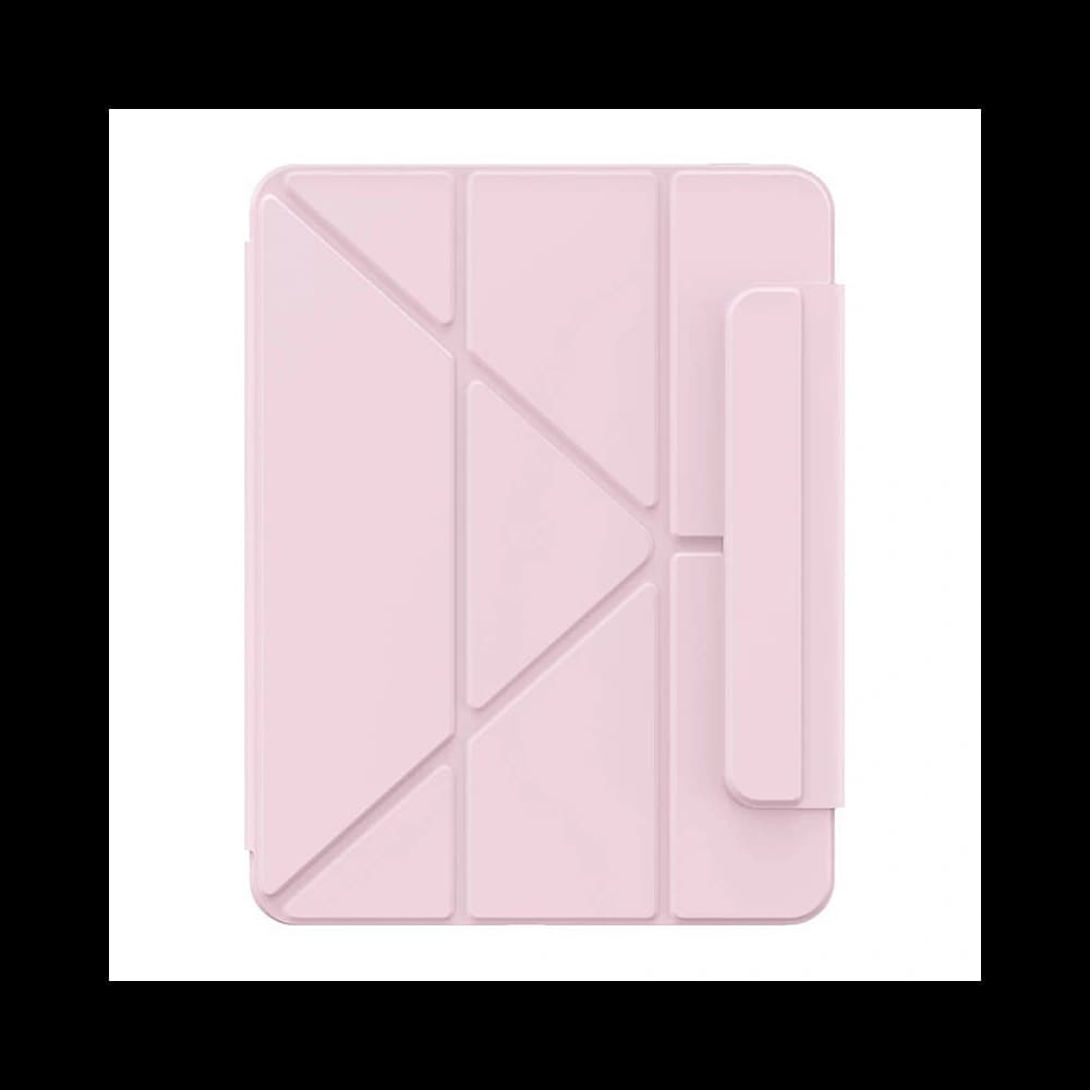 Baseus Apple Caz magnetic Minimalist iPad Pro 12.9 2018/2020/2021 (generația 3, 4 și 5) (baby pink) - 2