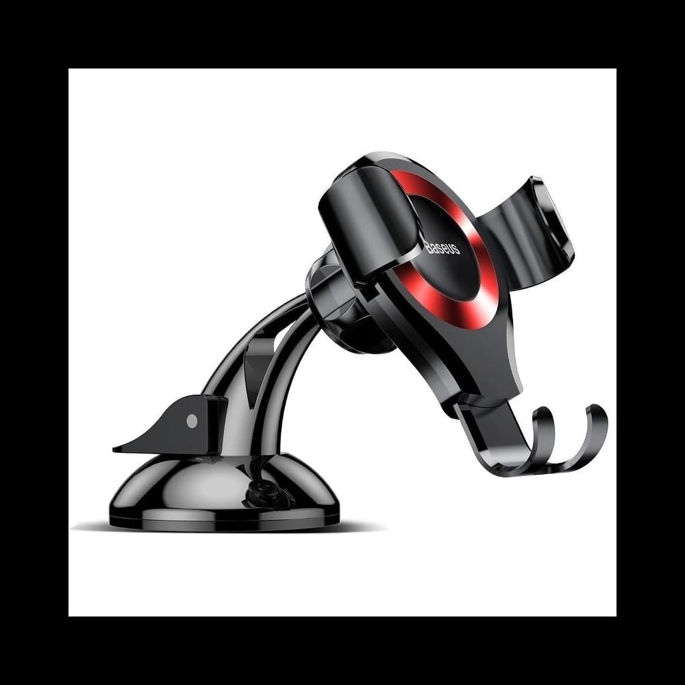 Baseus Osculum Dashboard Gravity Car Mount Red - 3