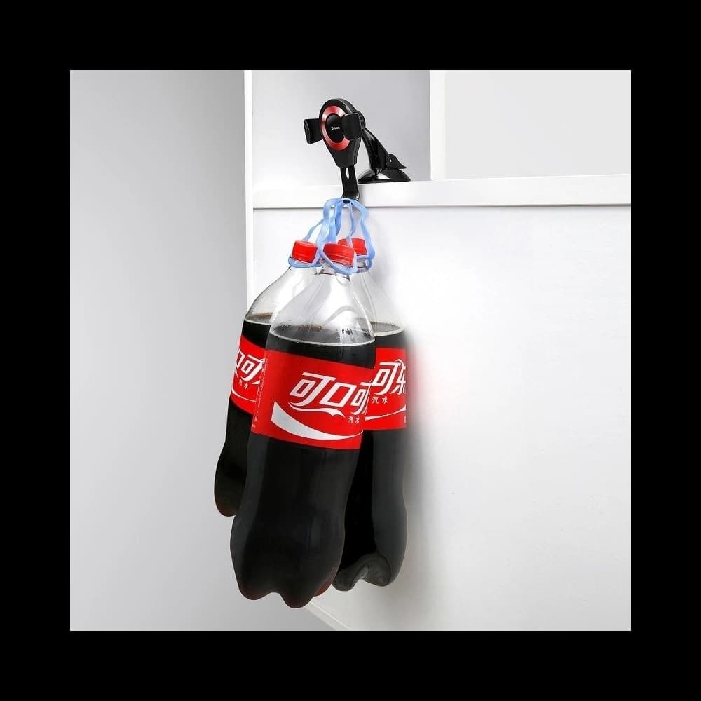 Baseus Osculum Dashboard Gravity Car Mount Red - 8