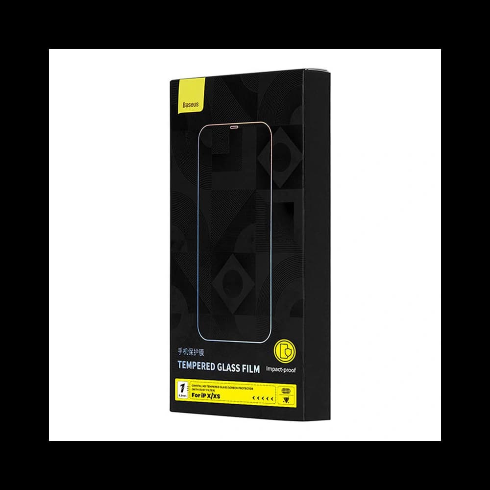 Baseus 0.3mm Apple Sticlă temperată Crystal iPhone XS/X - 8