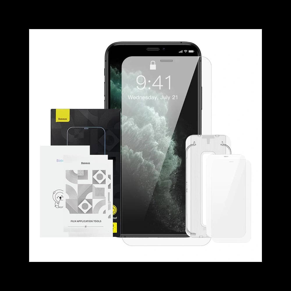 Baseus Crystal 0.3mm Glass Apple iPhone XS/X [2 PACK] - 1