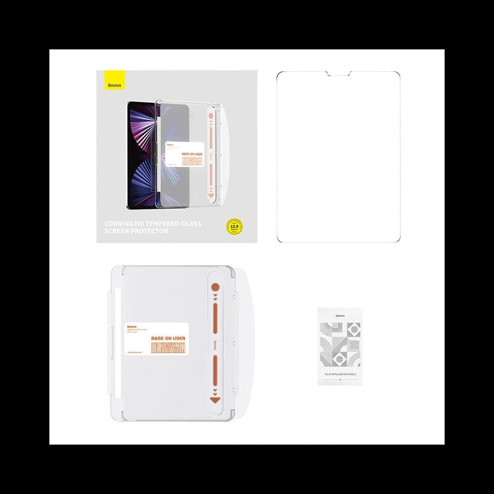 Baseus Apple Sticlă dură Corning 0,4 mm iPad Pro 12.9 2018/2020/2021/2022 (generațiile a 3-a, a 4-a, a 5-a și a 6-a) - 8