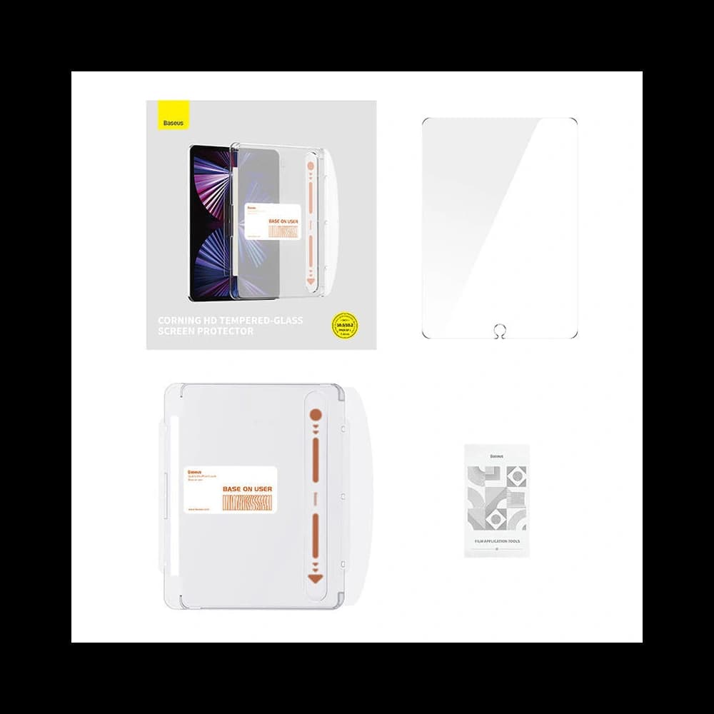 Tvrzené sklo Baseus Corning 0.4 mm Apple iPad 10.2 2019/2020/2021 (7, 8, 9 gen)/iPad Air 10.5 2019 (3 gen) - 8
