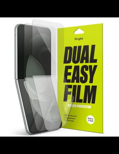 Fólie hydrogelová Ringke Dual Easy Samsung Galaxy Z Flip 4/5 Clear [2 PACK]
