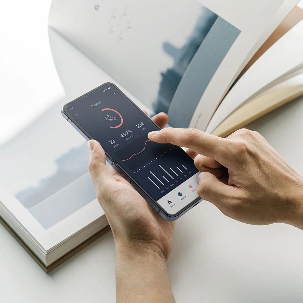 Ringke Samsung Hydrogel-Folie Dual Easy Galaxy Z Flip 4/5 Klar [2 PACK] - 7