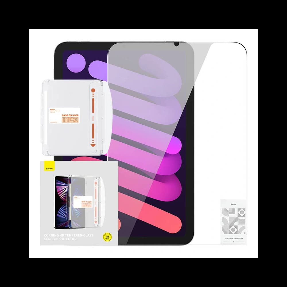 Baseus Corning 0.4mm Glass Apple iPad mini 2021 (6 gen) / iPad mini 8.3" 2024 7gen  - 1