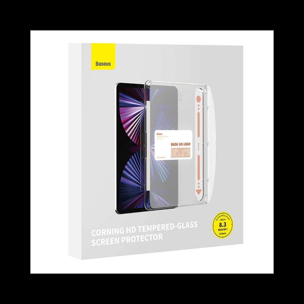 Baseus Corning 0.4mm Glass Apple iPad mini 2021 (6 gen) / iPad mini 8.3" 2024 7gen  - 8