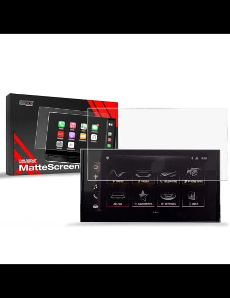 Matte GrizzGlass CarDisplay Protection Audi A4 B9 8,8" 2019-2024