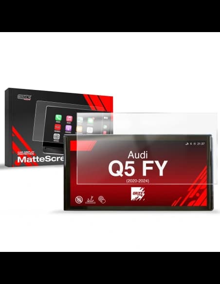 Matte GrizzGlass CarDisplay Protection Audi Q5 FY 10,1" 2020-2024