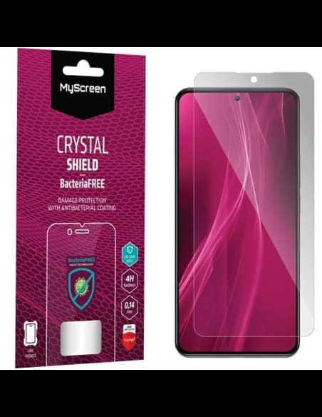 MyScreen Crystal BacteriaFREE antimikrobielle Schutzfolie für Motorola Moto G32