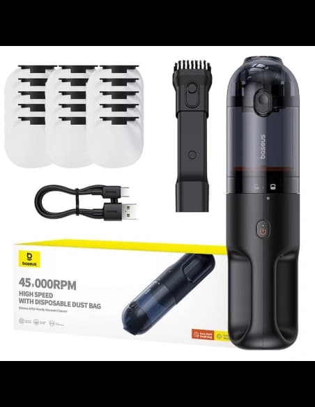 Baseus Aspirator fără fir AP01 5000Pa (negru)