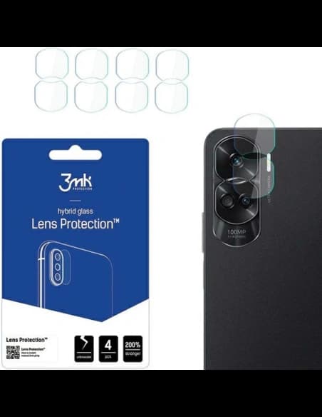 3MK Lens Protect Honor 90 Lite [4 PACK]