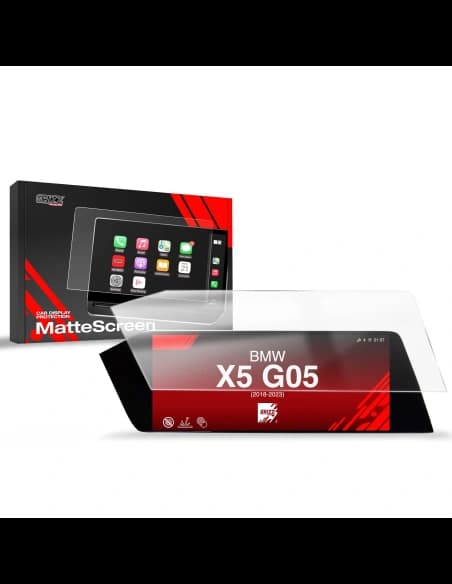 Matte GrizzGlass CarDisplay Protection BMW X5 G05 12,3" 2018-2023