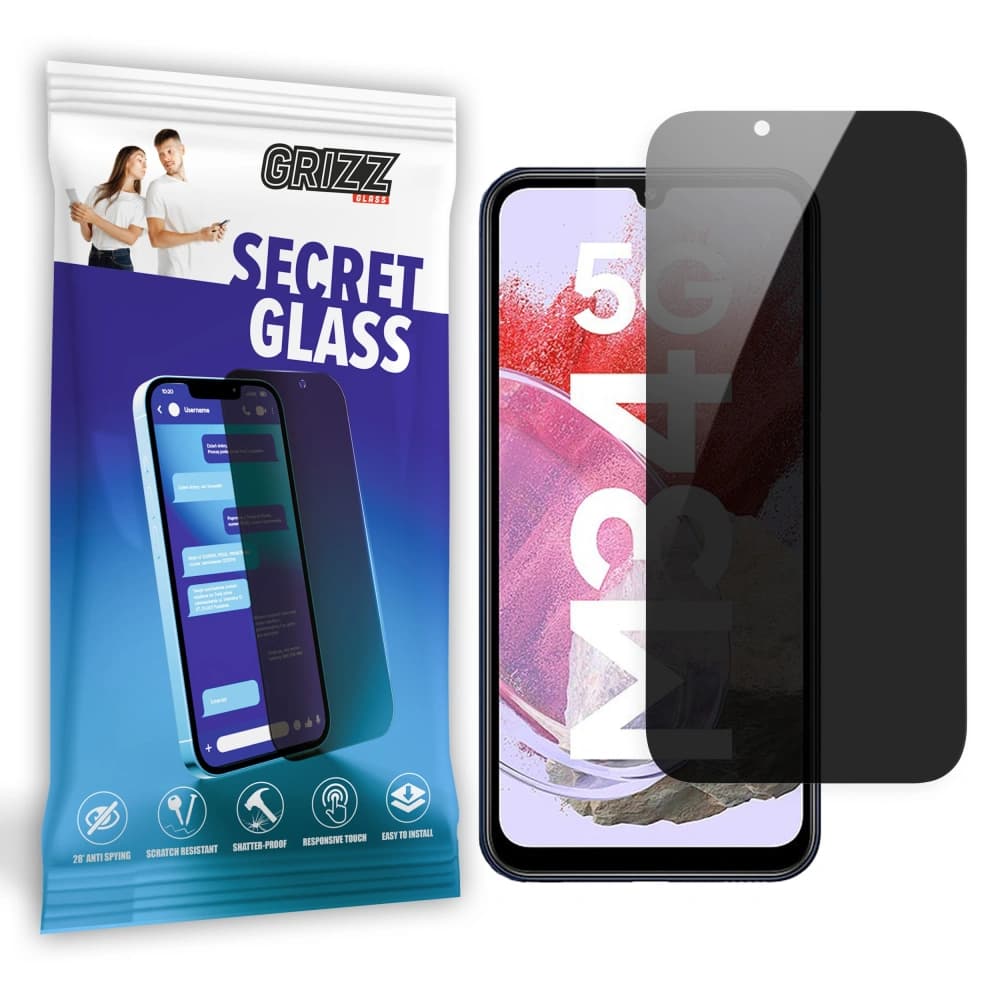 GrizzGlass Matte SecretGlass Samsung Galaxy M34 5G - 1