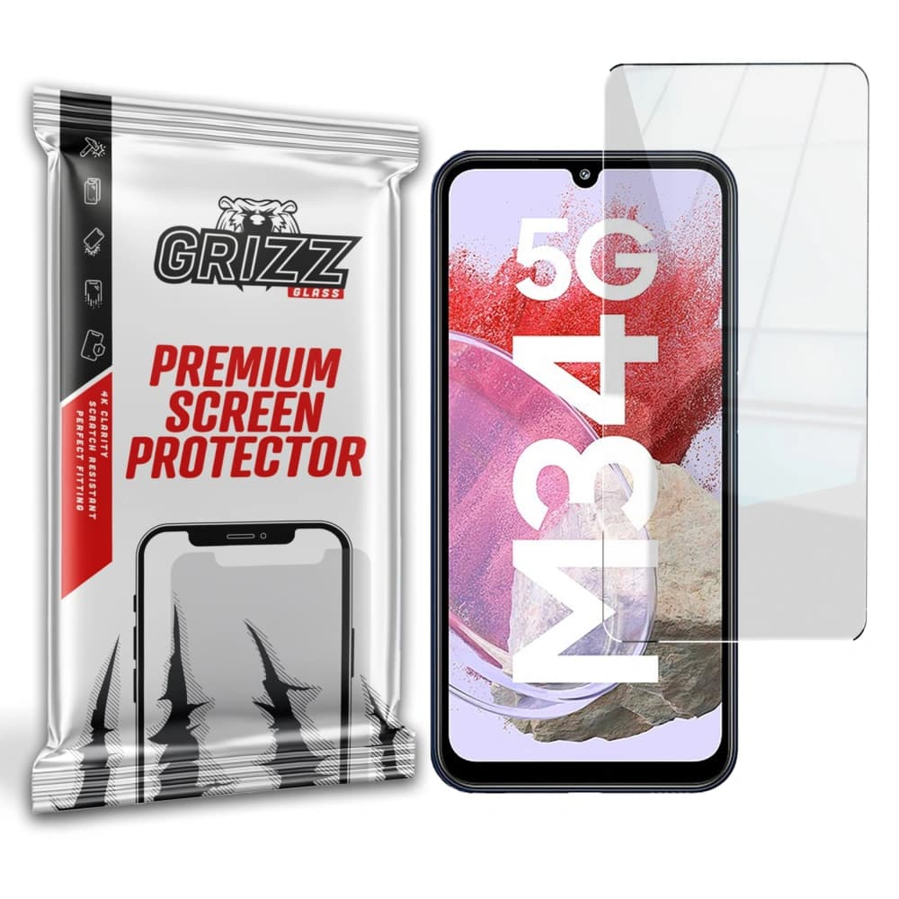 Hybidní sklo GrizzGlass HybridGlass pro Samsung Galaxy M34 5G - 1
