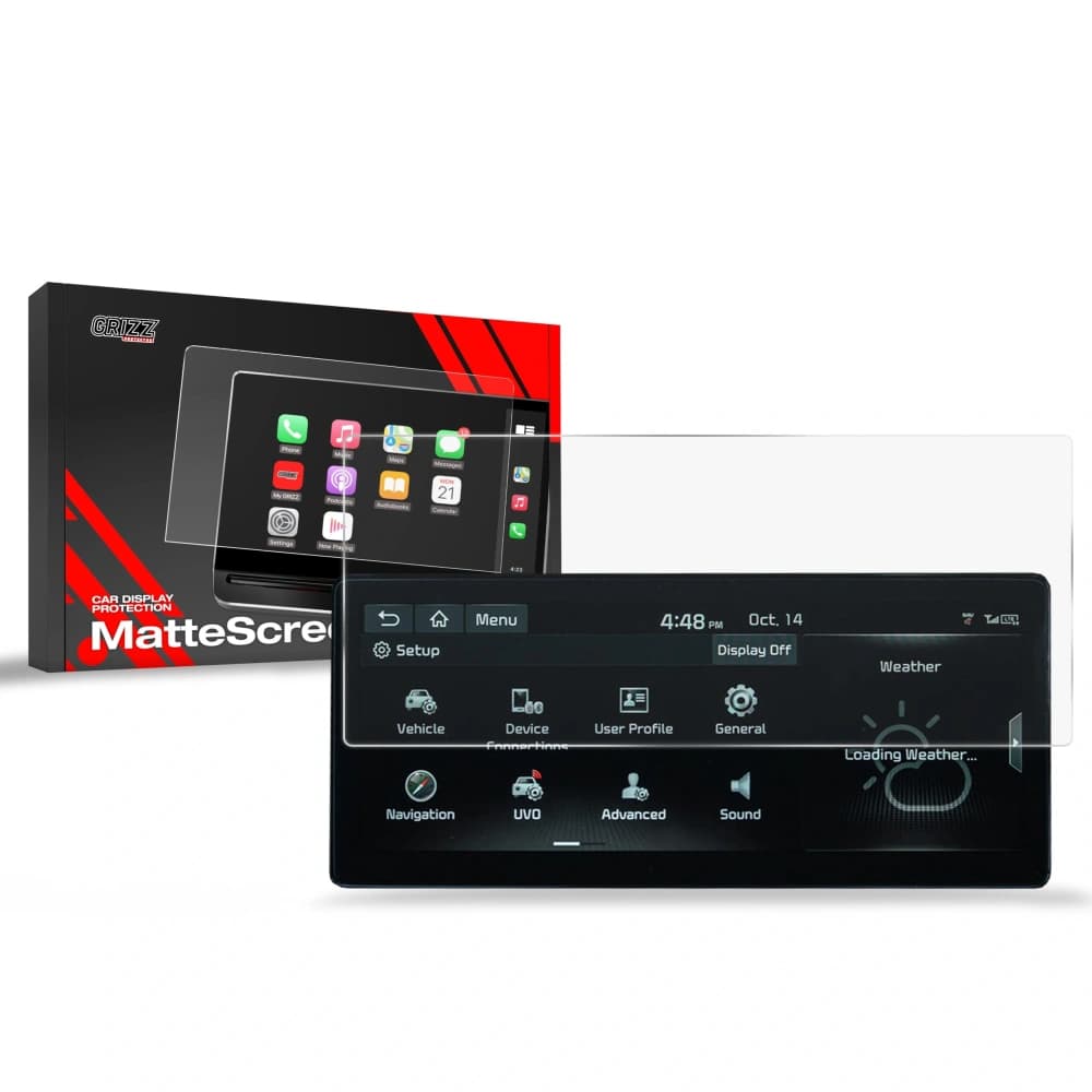 Matte GrizzGlass CarDisplay Protection Kia Niro 2020-2024 - 1