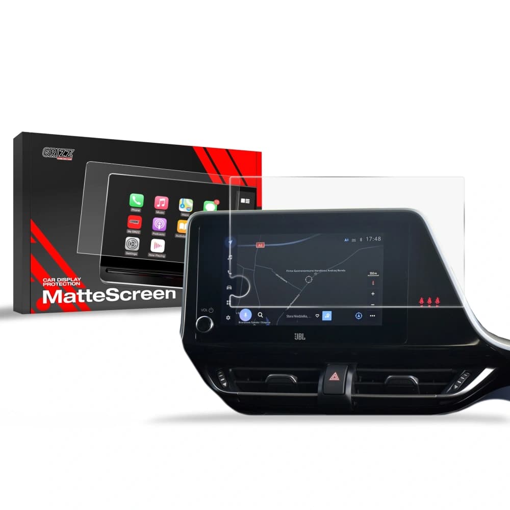 Matte GrizzGlass CarDisplay Protection Toyota C-HR Hybrid GR-Sport 2016-2023 - 1