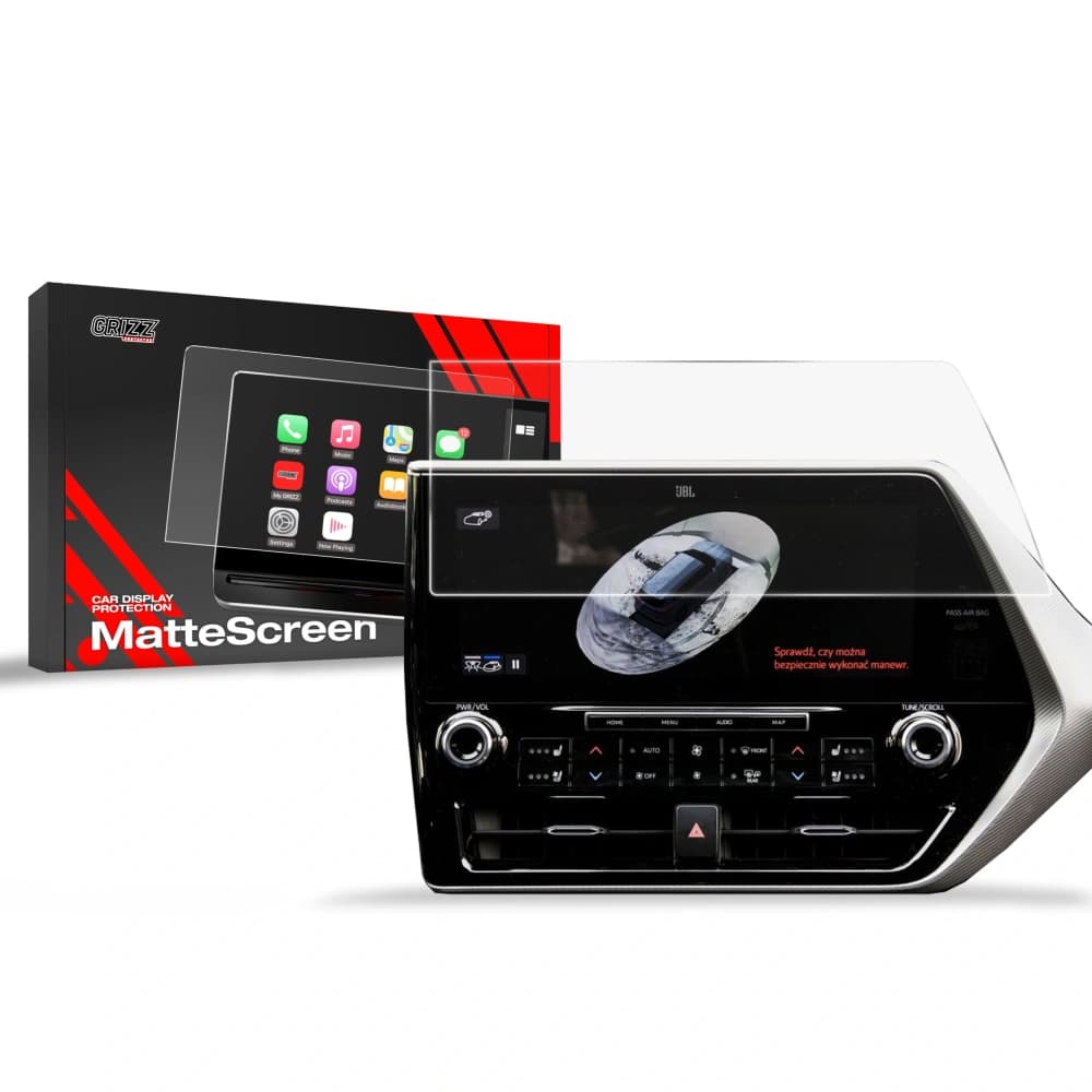 Matte GrizzGlass CarDisplay Protection Toyota Highlander 2019-2025 - 1
