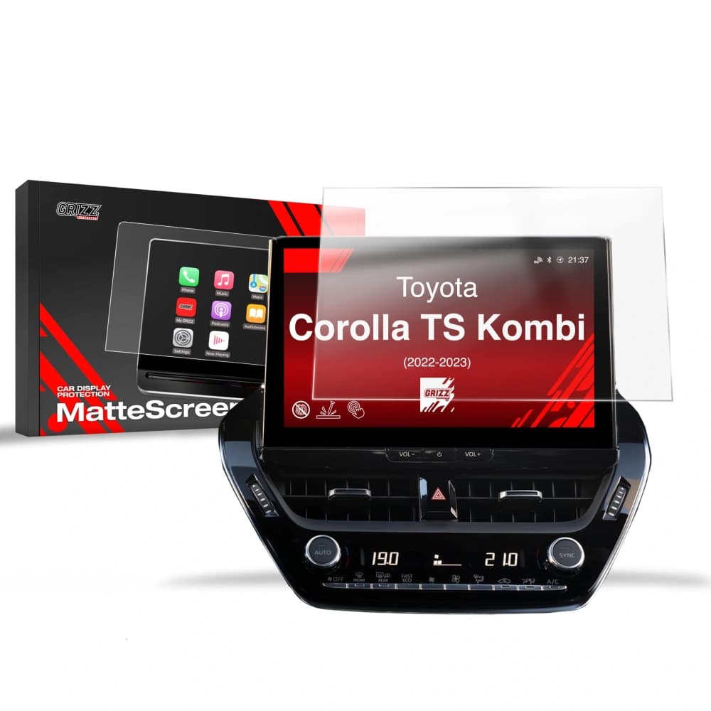 Matte GrizzGlass CarDisplay Protection Toyota Corolla TS Kombi 10,5" (2022-2023) - 1