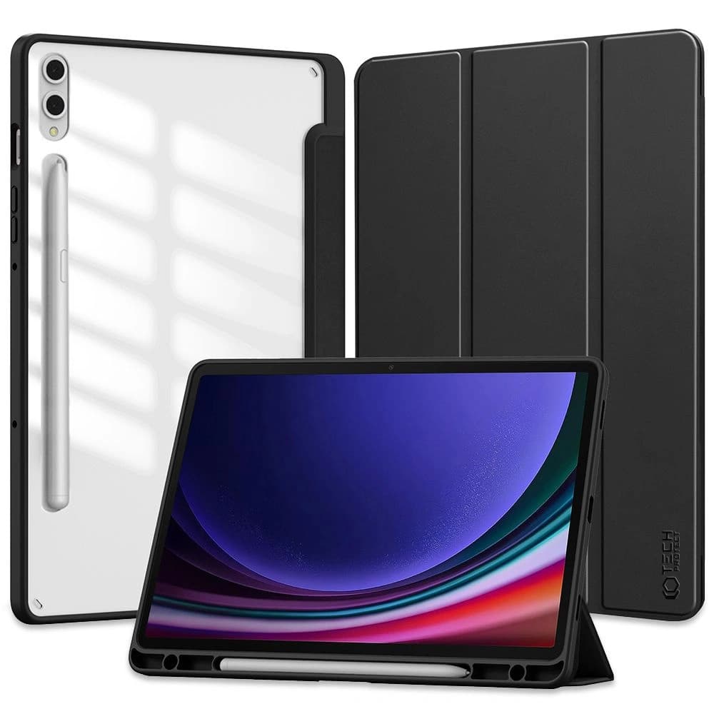 Tech-Protect Samsung Tasche SC Pen Hybrid Galaxy Tab S9+ Plus / S10+ Plus Schwarz - 1