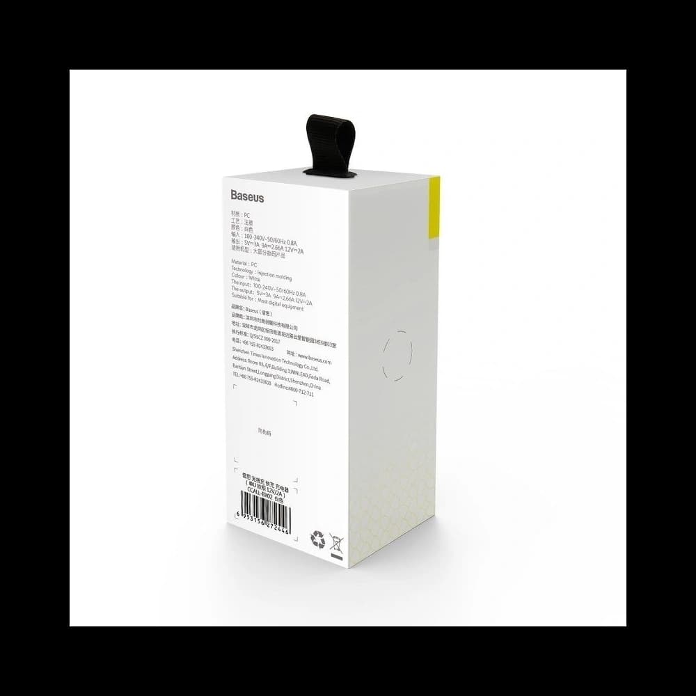 Ładowarka sieciowa Baseus Charging Quick Charger USB 3.0 - biała - 8