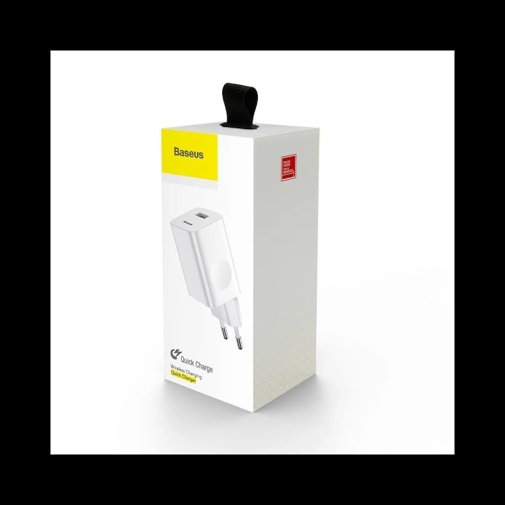 Ładowarka sieciowa Baseus Charging Quick Charger USB 3.0 - biała - 9